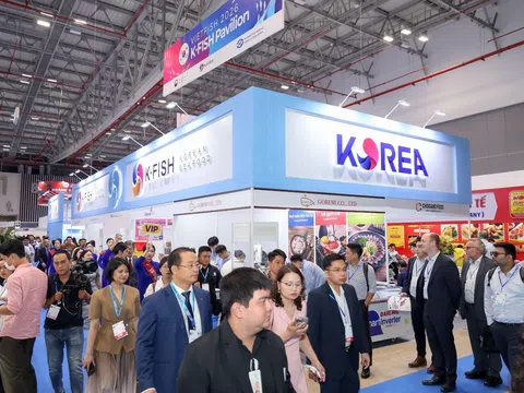 K-FISH khẳng định vị thế thủy sản Hàn Quốc tại VIETFISH 2026