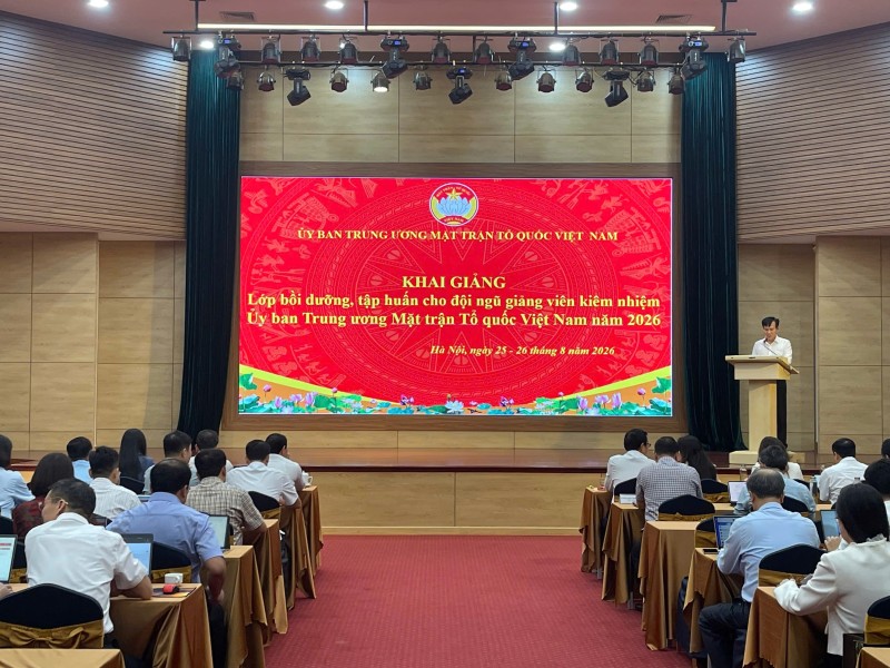 Nâng cao năng lực giảng viên kiêm nhiệm, đáp ứng yêu cầu đổi mới công tác đào tạo cán bộ MTTQ