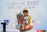 Golfer Trần Lam đoạt cúp giải golf Vô địch Trẻ Quốc gia 2020