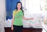 Trịnh Kim Chi đồng hành cùng Gạo Hoa Lúa “Gắn Kết Yêu Thương” người dân Long An