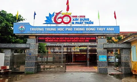 Trường THPT Đông Thụy Anh kỷ niệm 60 năm xây dựng và phát triển (1965 - 2025)