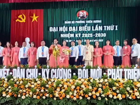 Xây dựng phường Thiên Hương văn minh, hiện đại, phát triển đô thị xanh bền vững