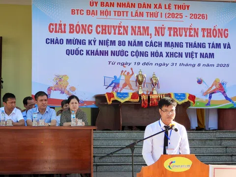 Khai mạc Giải bóng chuyền nam, nữ truyền thống chào mừng 80 năm Cách mạng Tháng Tám và Quốc khánh 2/9