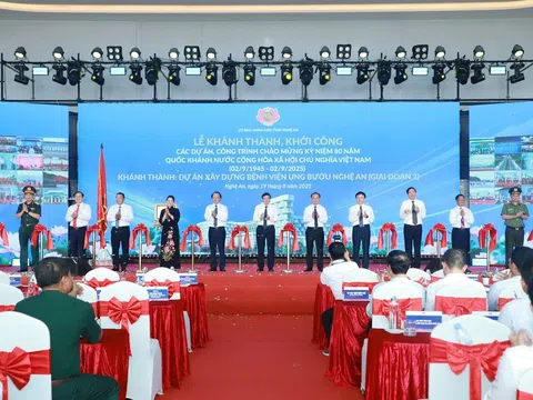 Nghệ An khánh thành Bệnh viện Ung bướu giai đoạn 2, quy mô hơn 1.000 giường bệnh