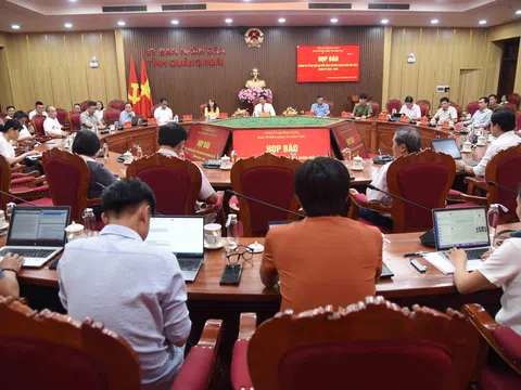 Quảng Ngãi: Họp báo thông tin về Đại hội đại biểu Đảng bộ tỉnh lần thứ I