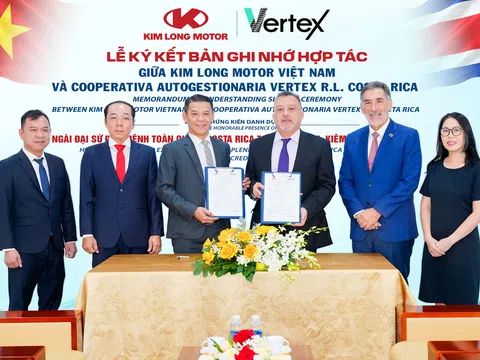 Kim Long Motor đưa ô tô Việt đến Costa Rica và Trung Mỹ