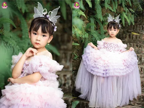 Anna Quỳnh Chi mẫu nhí 6 tuổi gây ấn tượng với khả năng làm chủ sân khấu catwalk