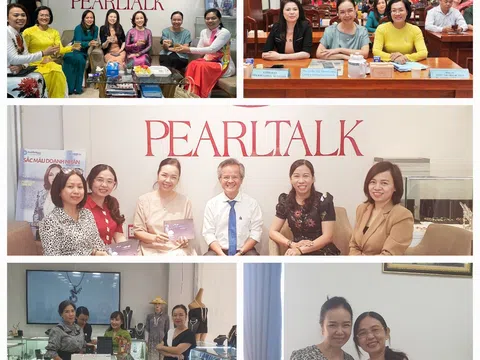 Ngọc trai Pearltalk trao tặng hàng ngàn món quà tới chị em phụ nữ trên khắp các quận