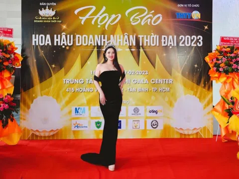 Chính thức công bố Hoa hậu Thiện nguyện Nguyễn Thị Thùy Dung làm giám khảo cuộc thi Hoa hậu Doanh nhân Thời đại 2023