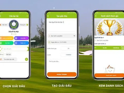 Ra mắt ứng dụng mạng xã hội Sgolf dành cho cộng đồng golf thủ Việt