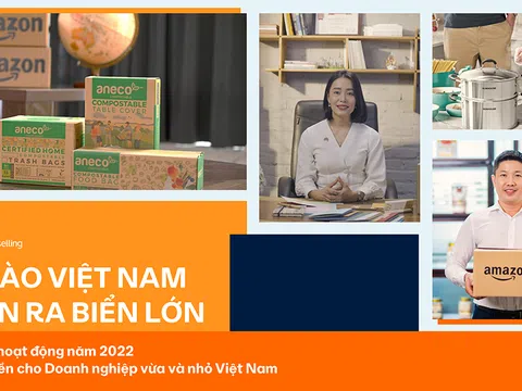 Gần 10 triệu sản phẩm của các doanh nghiệp Việt Nam được bán cho khách hàng Amazon