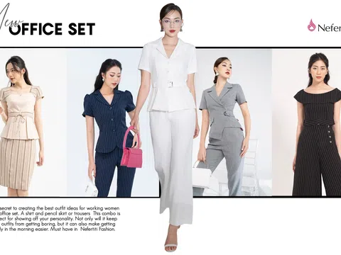 Mặc đẹp chỉ với 5 phút cùng Nefertiti