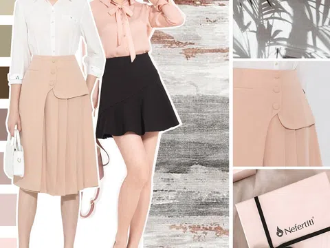 Phối đồ đơn giản nữ tính với tone hồng pastel