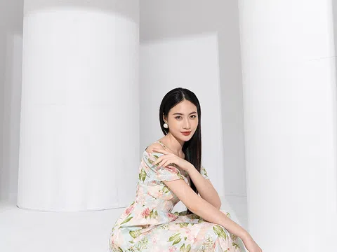 Xuống phố cuối tuần cùng đầm maxi hoa điệu đà