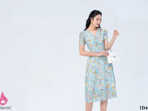 List đầm hoa điệu đà cho quý cô công sở