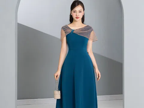 Sang trọng cùng đầm lụa