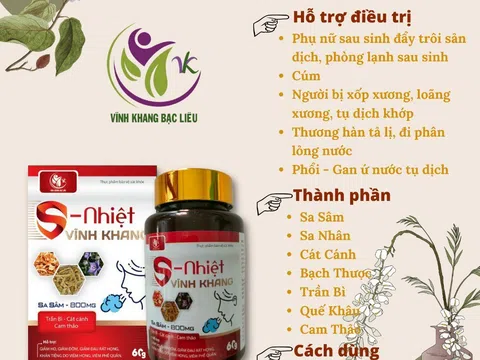 Những điều cần biết về S - nhiệt Vĩnh Khang