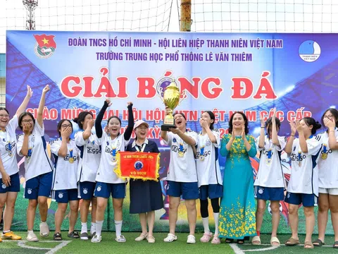 Giải Bóng đá học sinh truyền thống của trường THPT Lê Văn Thiêm (Hà Nội)