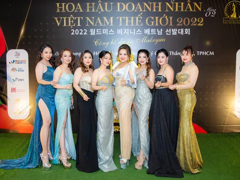 Mãn nhãn đêm thanks party hoành tráng của Hoa hậu Doanh nhân Việt Nam Thế giới 2022