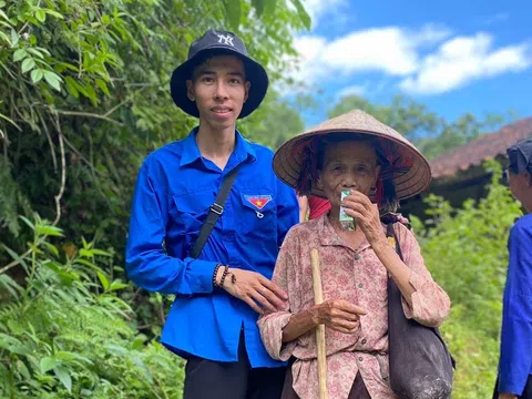 Trần Xuân Lập - chàng trai trẻ luôn sống hết mình với những hoạt động thiện nguyện