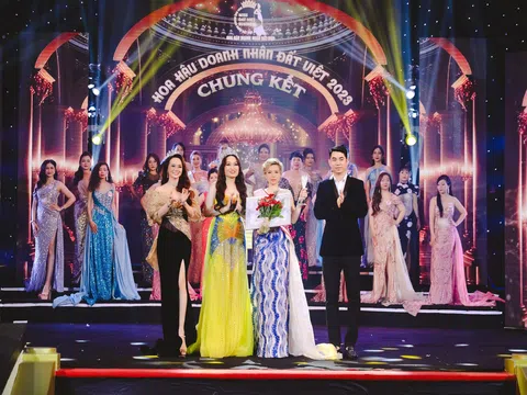 Nguyễn Thị Thanh Nhàn trở thành tân Người đẹp hình thể Hoa hậu Doanh nhân đất Việt 2023