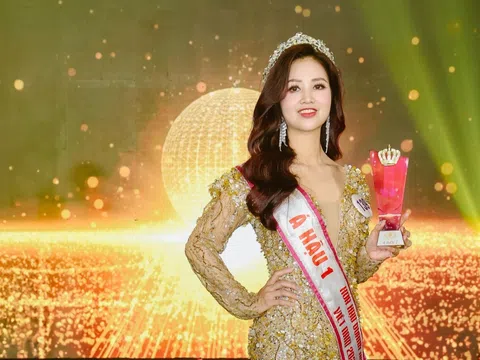 Doanh nhân Đỗ Thị Thu Giang đăng quang Á hậu 1 Hoa hậu Doanh nhân Việt Nam 2024