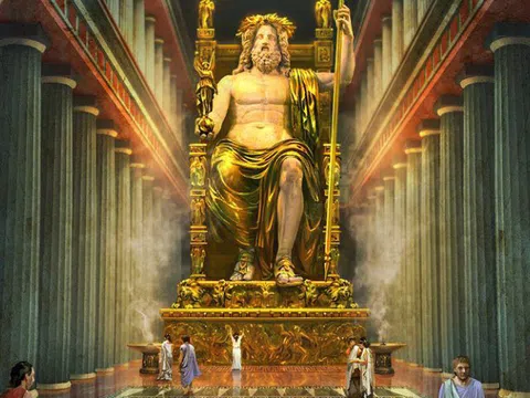 Những kỳ quan và di sản của nhân loại: Tượng thần ZEUS - biểu hiện sức mạnh của người dân Hy Lạp