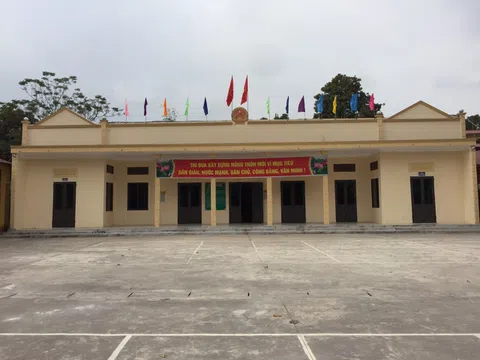 Xã Tiền Phong (Bắc Giang): Hoàn thành Chương trình mục tiêu Quốc gia xây dựng nông thôn mới 2020