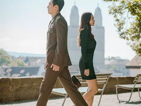 Fan chia sẻ cảnh phim 'Hạ cánh nơi anh'