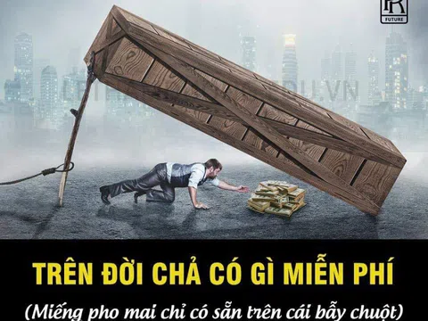 MIẾNG PHO MAI CHỈ CÓ SẴN TRÊN CÁI BẪY CHUỘT