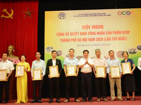 Hà Nội công bố 275 sản phẩm chương trình mỗi xã một sản phẩm