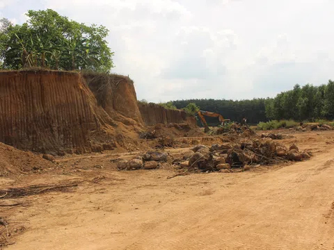 Cần làm rõ thông tin đại công trình khai thác đất tại Trảng Bom - Đồng Nai