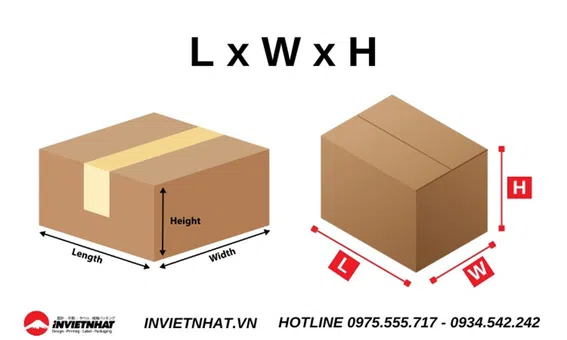 Kích thước hộp giấy tiêu chuẩn CHÍNH XÁC NHẤT